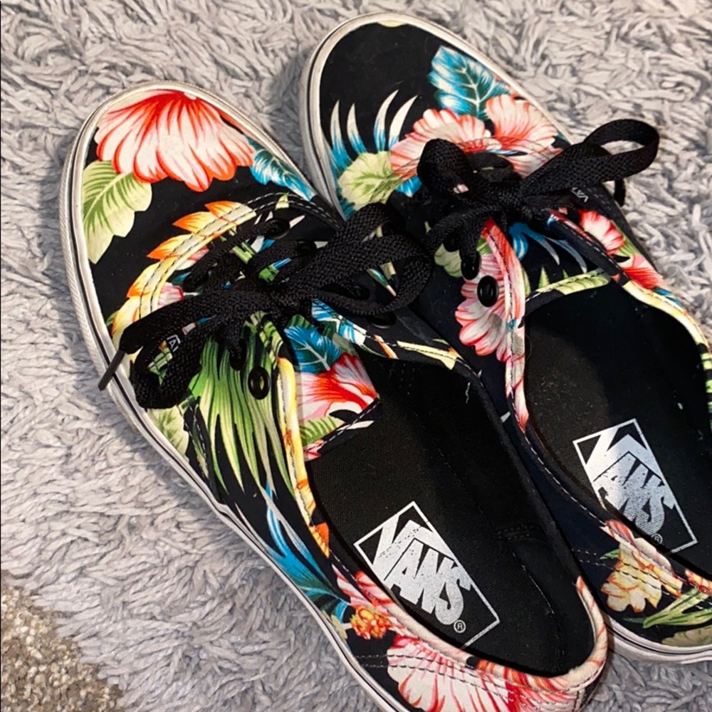 Hawaiian Floral Vans